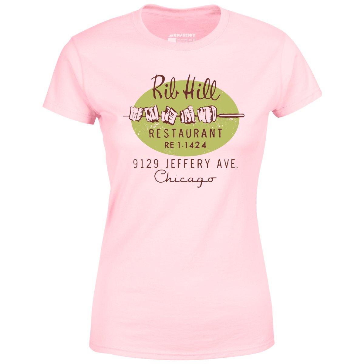 Rib Hill - Chicago, IL - Vintage Restaurant - Women's T-Shirt