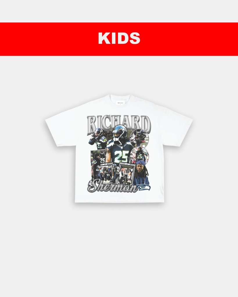 RICHARD SHERMAN - KIDS TEE - clothing by TeeHivey.com (Image 2)