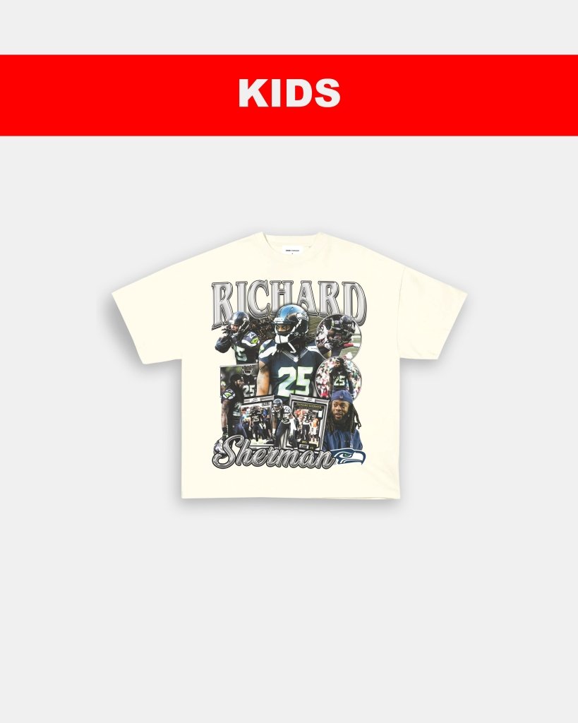 RICHARD SHERMAN - KIDS TEE - clothing by TeeHivey.com (Image 4)