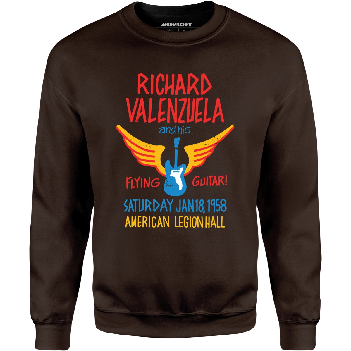 Richard Valenzuela and His Flying Guitar - Unisex Sweatshirt