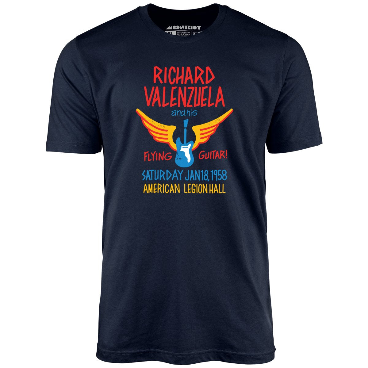 Richard Valenzuela and His Flying Guitar - Unisex T-Shirt
