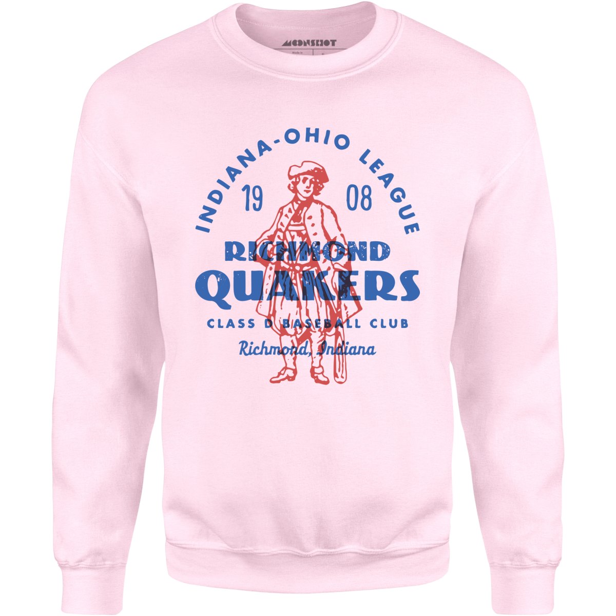 Richmond Quakers - Indiana - Vintage Defunct Baseball Teams - Unisex Sweatshirt