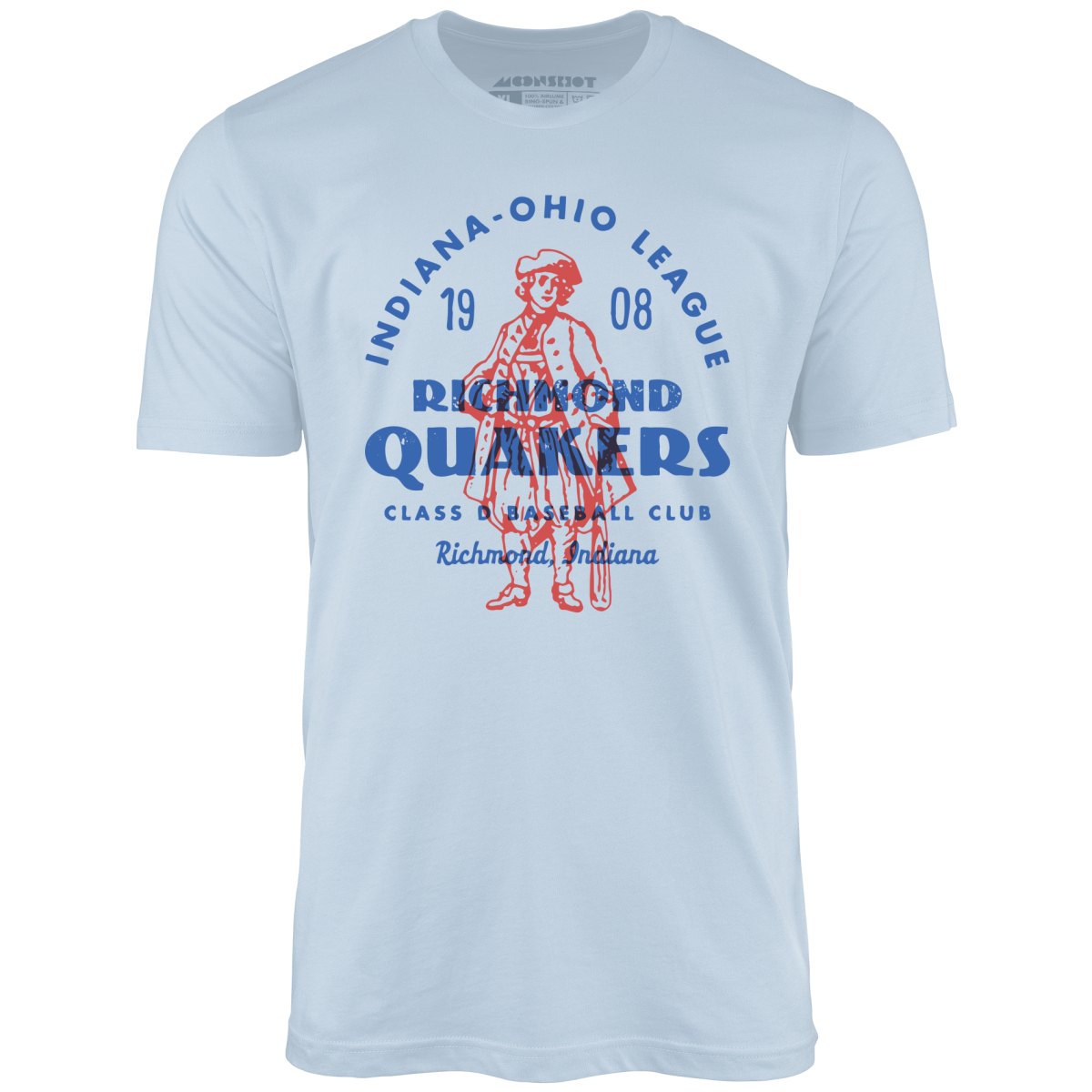 Richmond Quakers - Indiana - Vintage Defunct Baseball Teams - Unisex T-Shirt