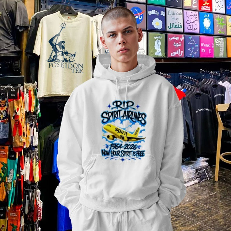 Rip Spirit Airlines 1964-2026 Now Your Spirit Is Free T-shirt