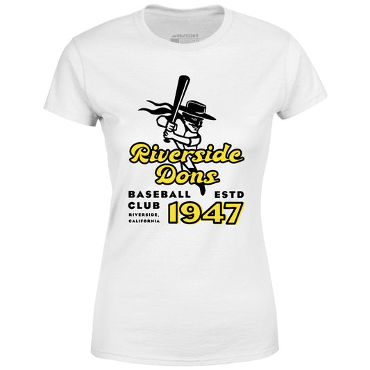 Riverside Dons - California - Vintage Defunct Baseball Teams - Women's T-Shirt