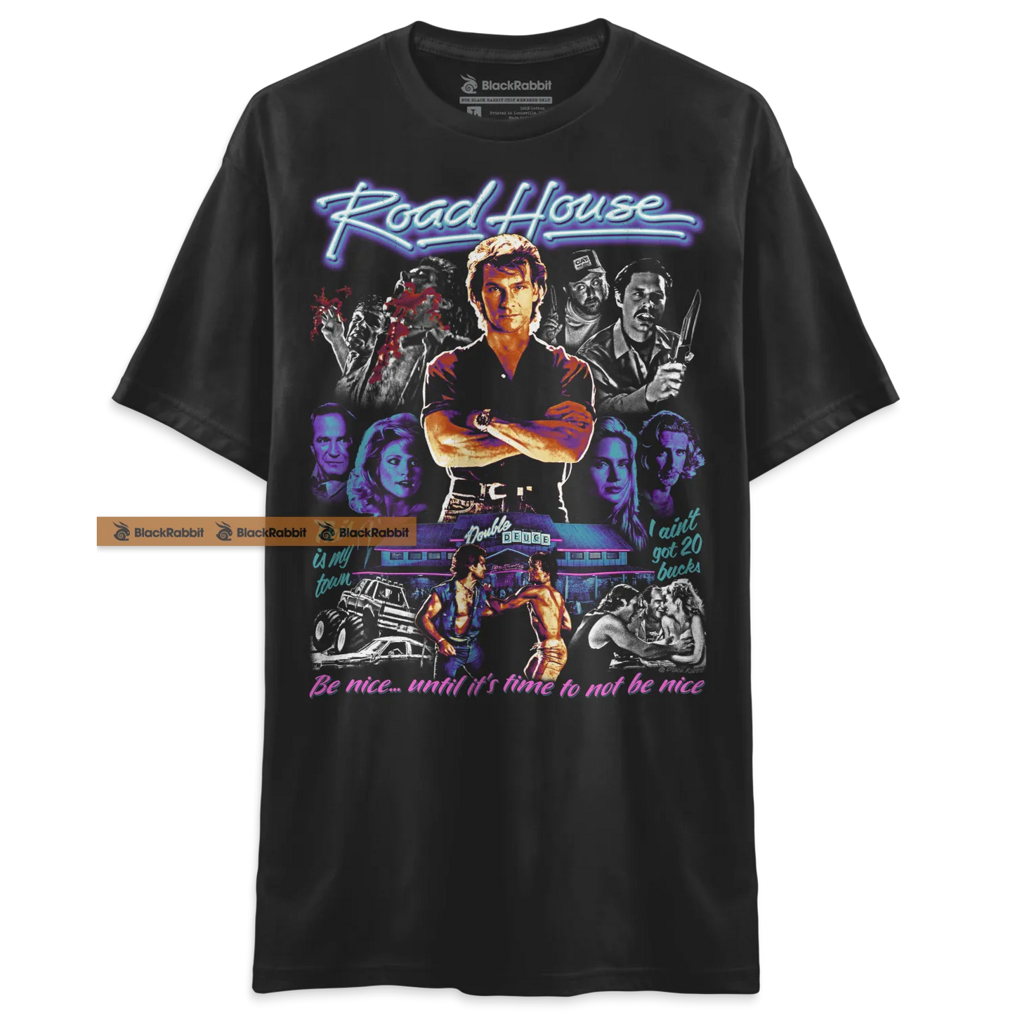 Road House Patrick Swayze 80s Retro Vintage Unisex Classic T-Shirt