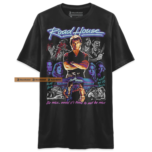 Road House Patrick Swayze 80s Retro Vintage Unisex Classic T-Shirt