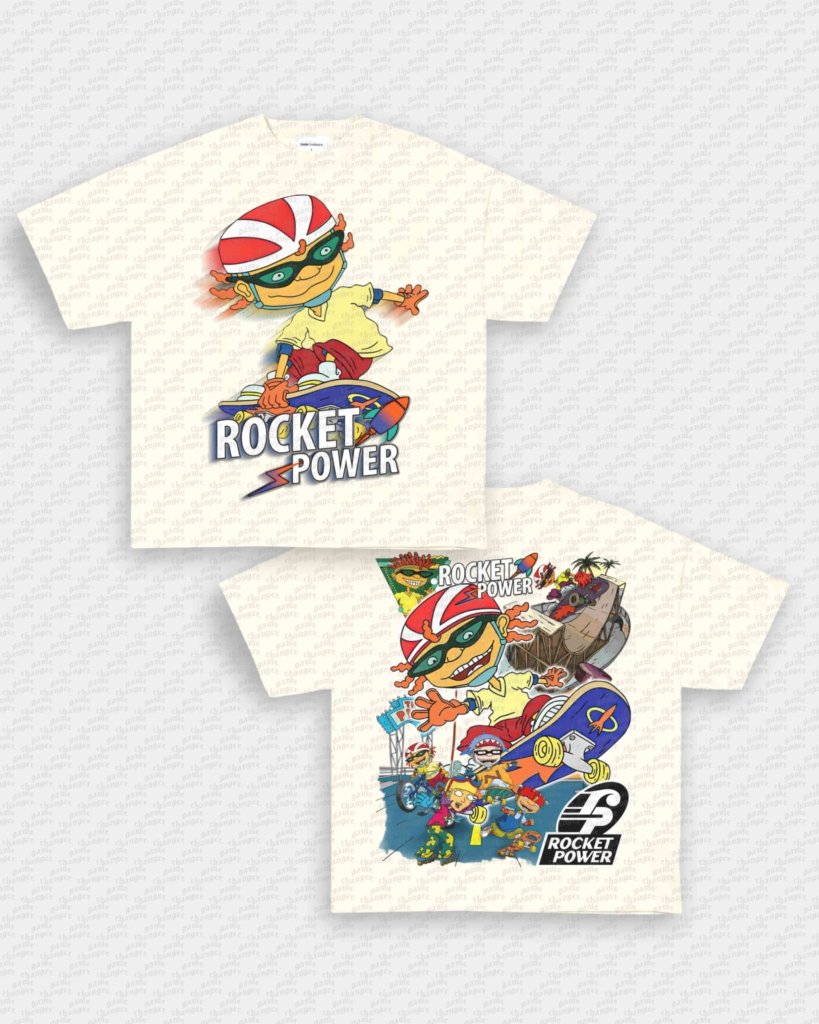 ROCKET POWER V3 TEE - [DS] - clothing by TeeHivey.com (Image 3)