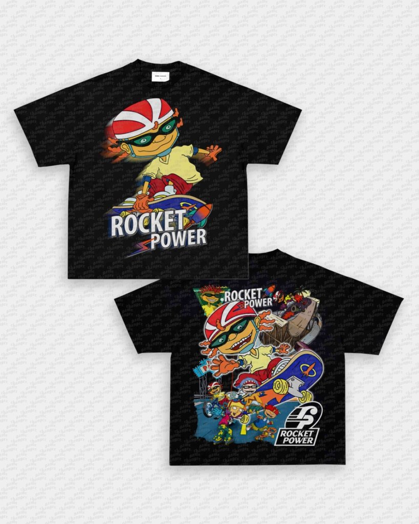 ROCKET POWER V3 TEE - [DS] - clothing by TeeHivey.com (Image 5)