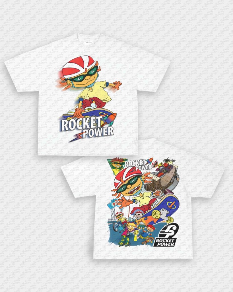 ROCKET POWER V3 TEE - [DS] - clothing by TeeHivey.com (Image 4)