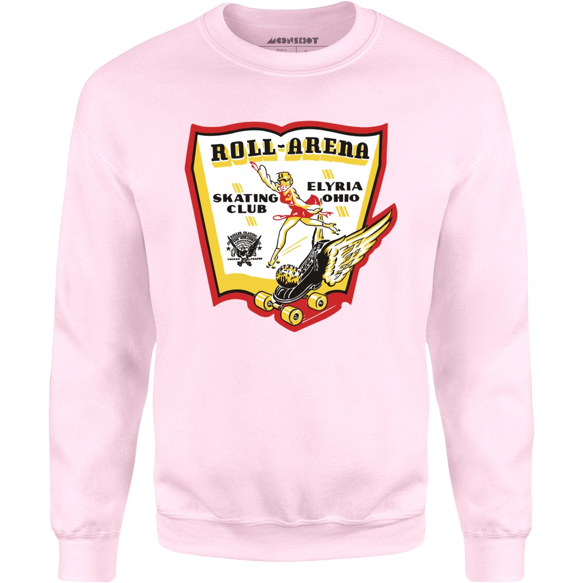 Roll-Arena - Elyria, OH - Vintage Roller Rink - Unisex Sweatshirt