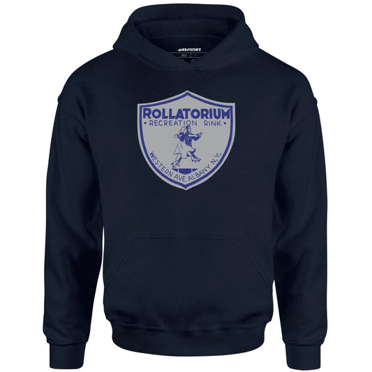 Rollatorium - Albany, NY - Vintage Roller Rink - Unisex Hoodie