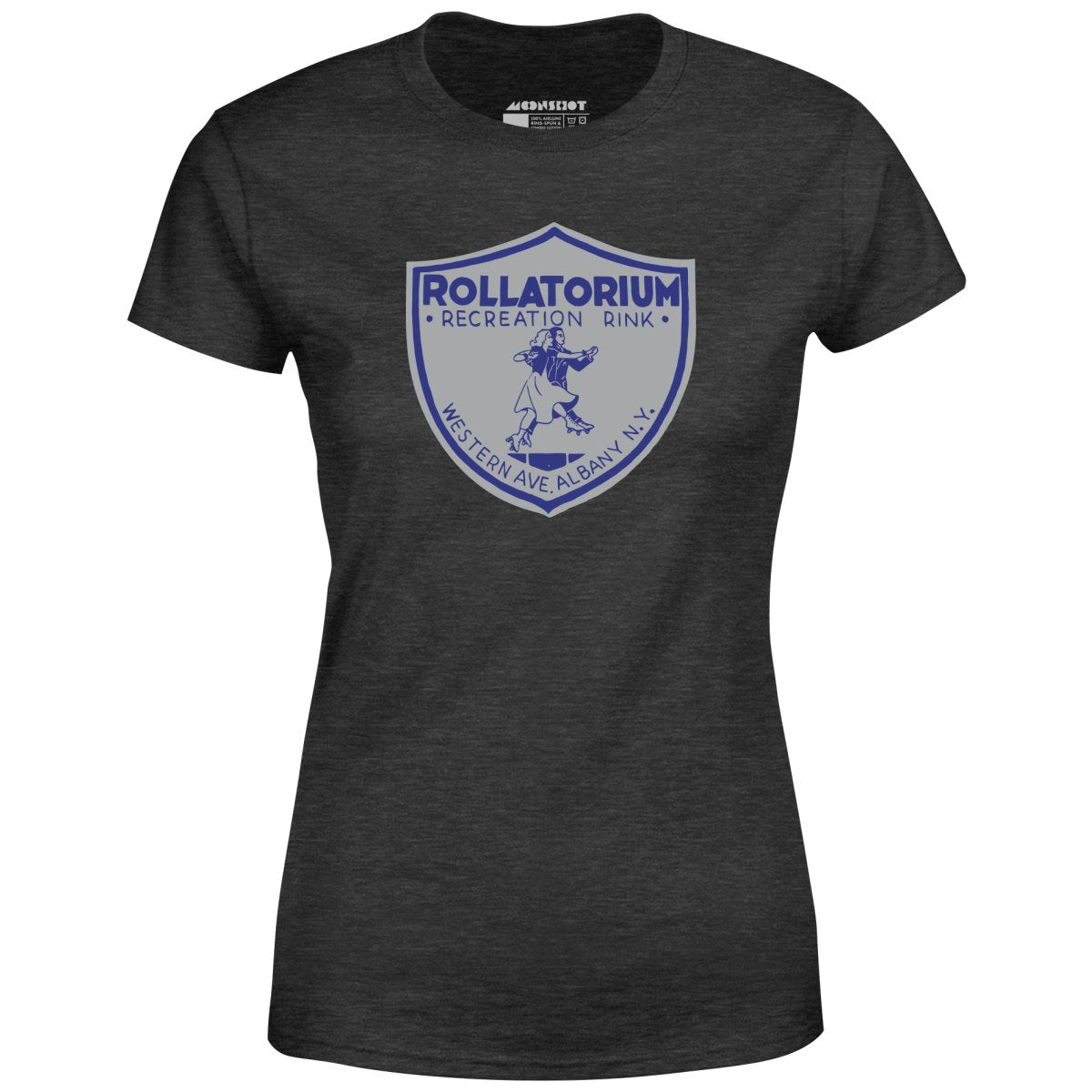 Rollatorium - Albany, NY - Vintage Roller Rink - Women's T-Shirt