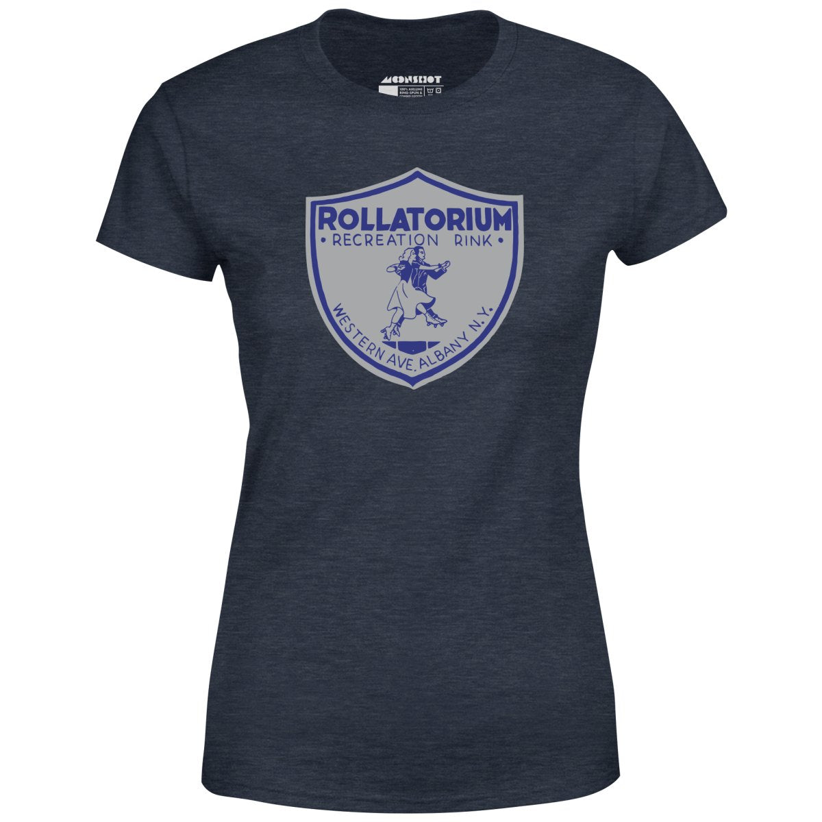 Rollatorium - Albany, NY - Vintage Roller Rink - Women's T-Shirt