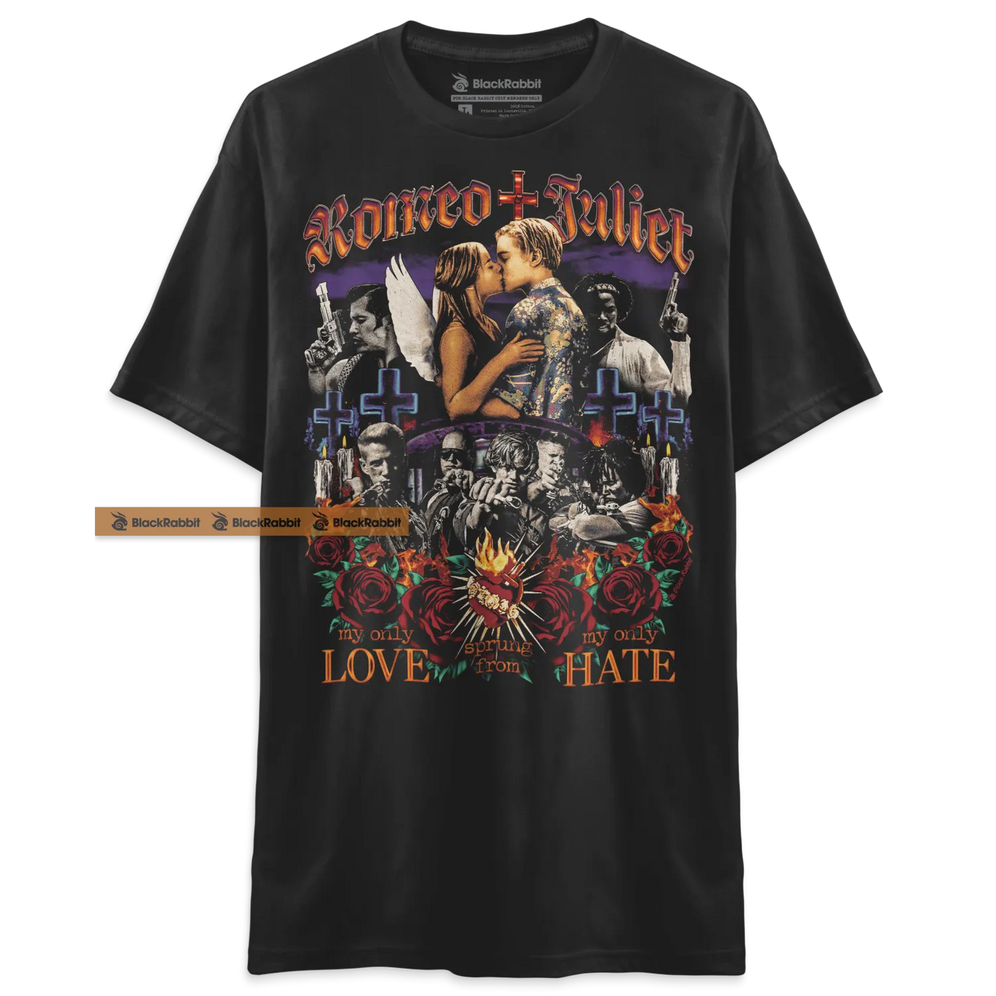 Romeo + Juliet My Only Love Sprung From My Only Hate 90s Retro Vintage Unisex Classic T-Shirt
