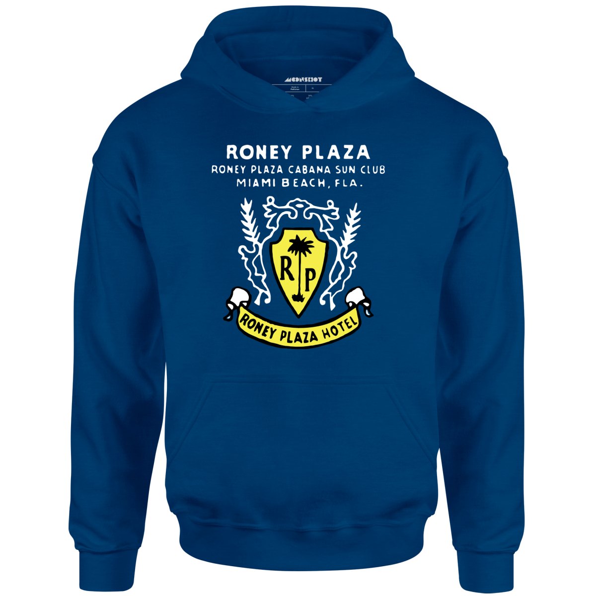 Roney Plaza - Miami Beach, FL - Vintage Hotel - Unisex Hoodie