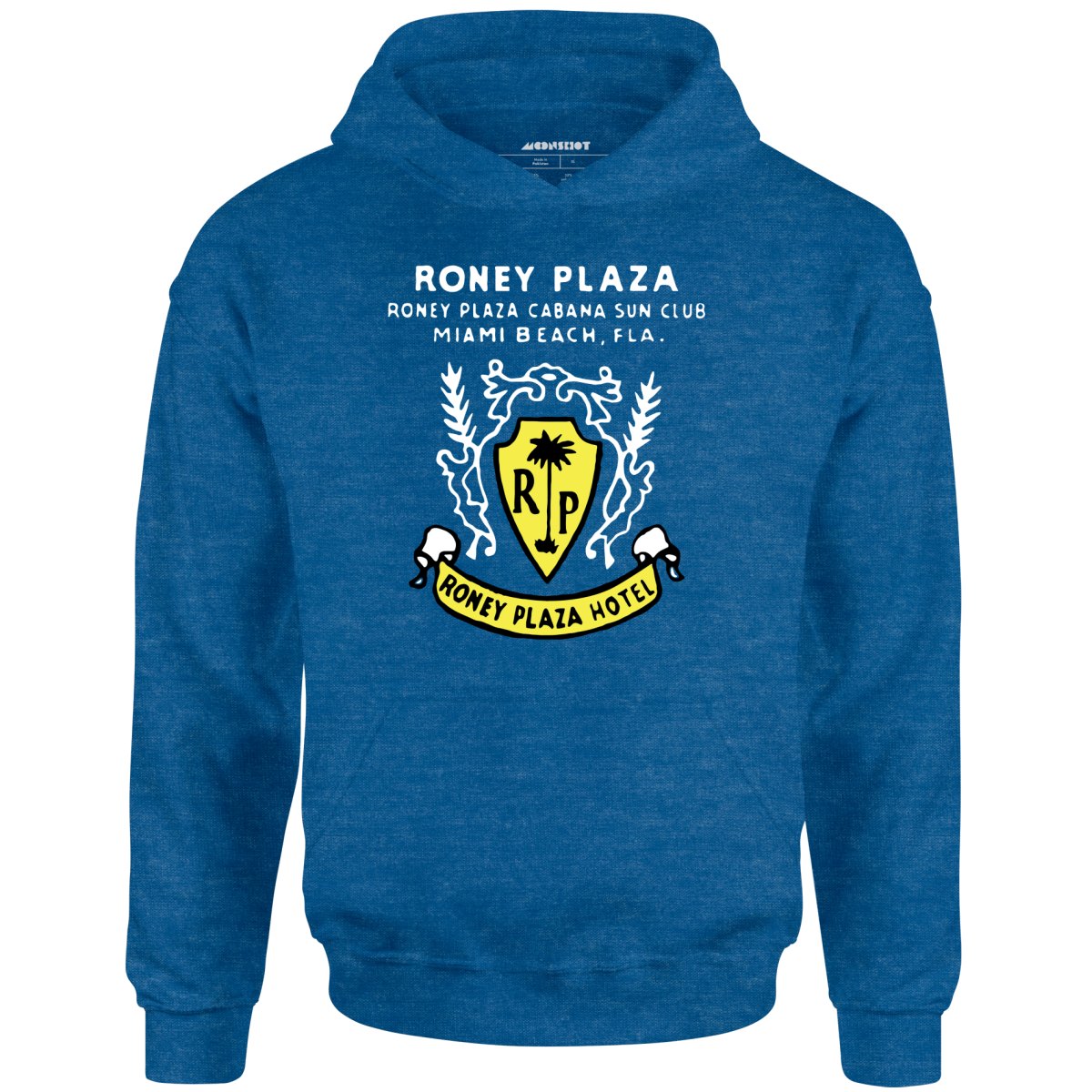 Roney Plaza - Miami Beach, FL - Vintage Hotel - Unisex Hoodie