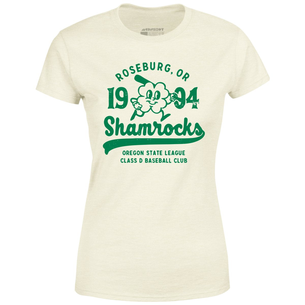 Roseburg Shamrocks - Oregon - Vintage Defunct Baseball Teams - Women's T-Shirt