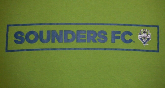 SEATTLE SOUNDERS FC - Men's size L - Graphic T-Shirt