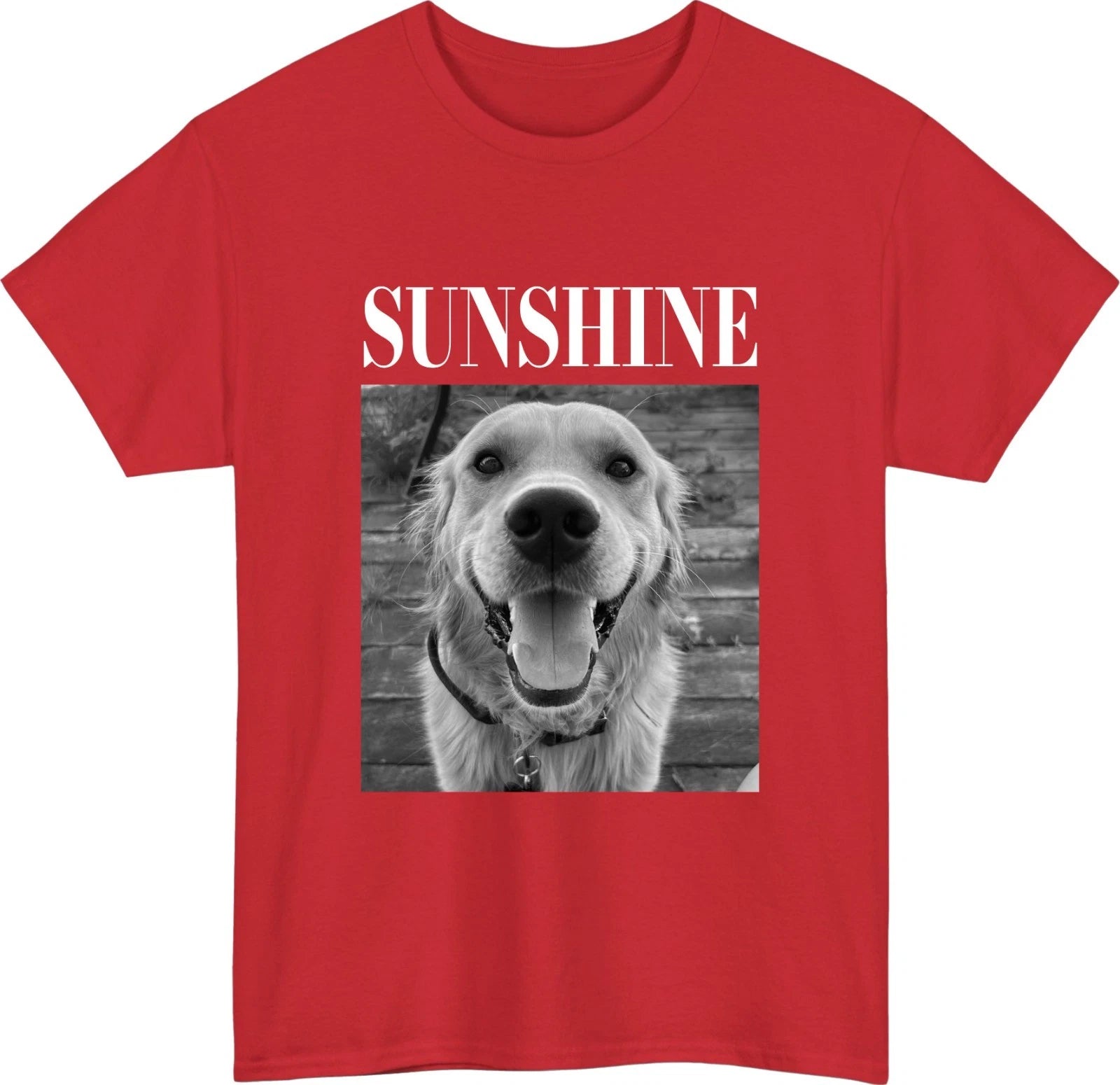 Personalised Pet Unisex T-Shirt – Custom Photo & Name Dog Mom Pet Owner Tee Top
