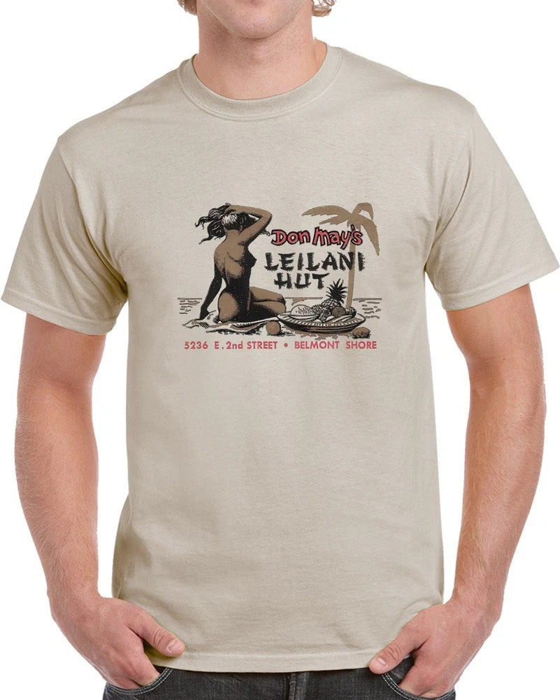 Vintage Don May's Leilani Hut Belmont Shore T Shirt