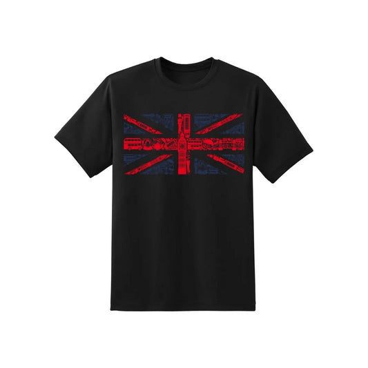London England Unisex T-Shirt Union Jack Tee Trendy Great Britain Gift Souvenir