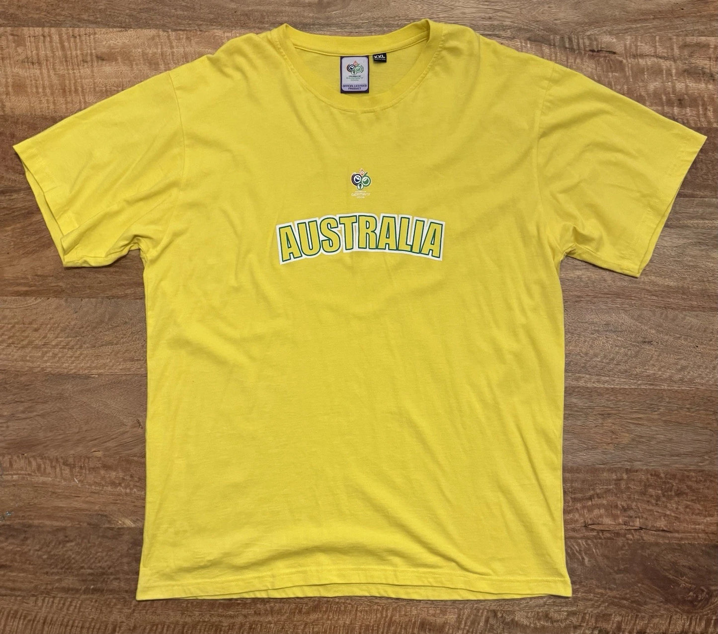 FIFA 2006 Football Soccer World Cup Germany Australia T-Shirt Mens XXL