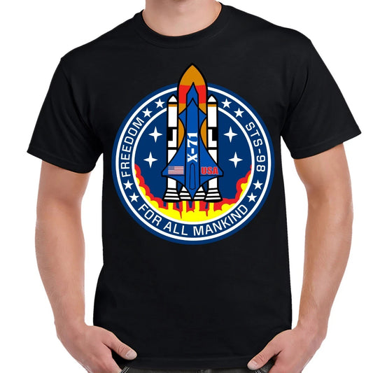 Armageddon Freedom Patch Adult T-Shirt
