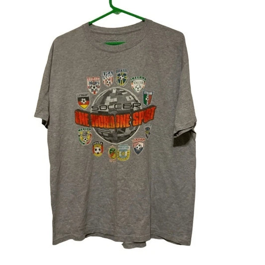 Soccer One World Sport Size XL T-Shirt