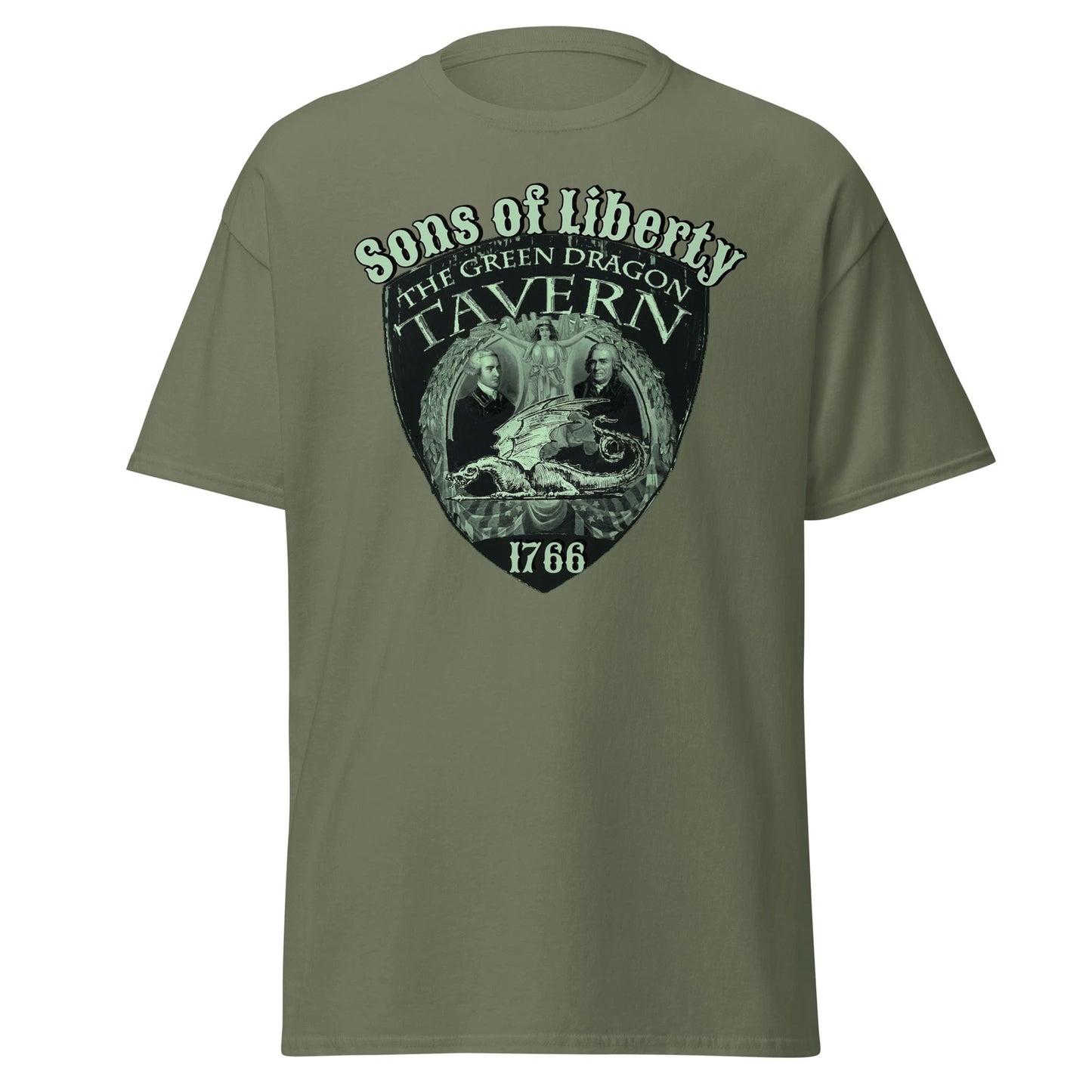 The Green Dragon Tavern, American Revolution, Sons of Liberty, July 4th, T-shirt