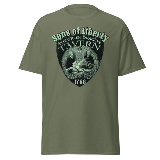 The Green Dragon Tavern, American Revolution, Sons of Liberty, July 4th, T-shirt