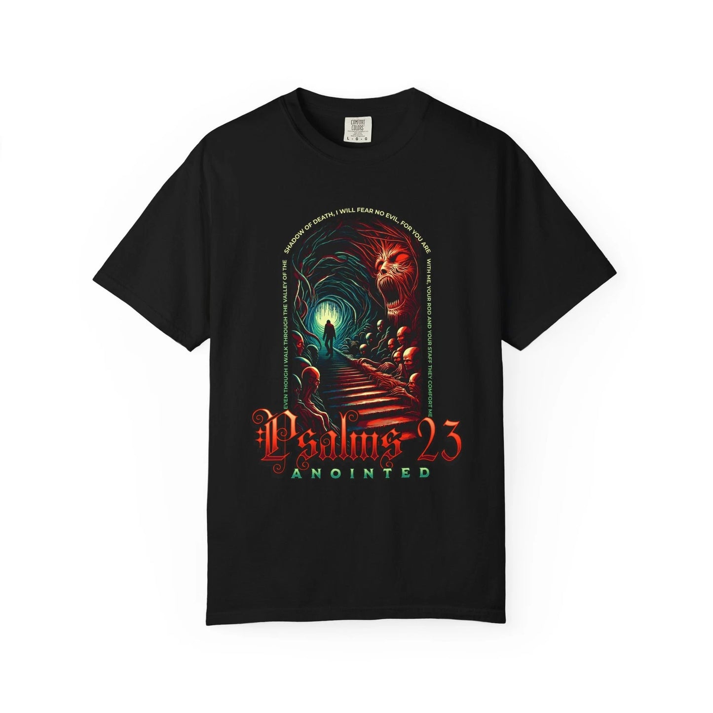 Anointed Graphic Custom Design Unisex Garment-Dyed T-shirt