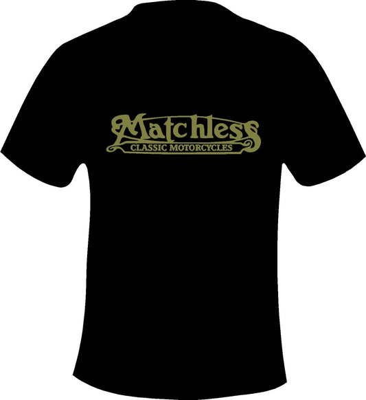 Matchless Motorcycles Vintage Retro Motorcycle Printed T Shirt in 6 Sizes