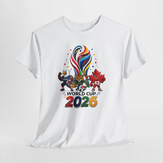 World Cup 2026 Mascots T-Shirt | Soccer Tournament Tee