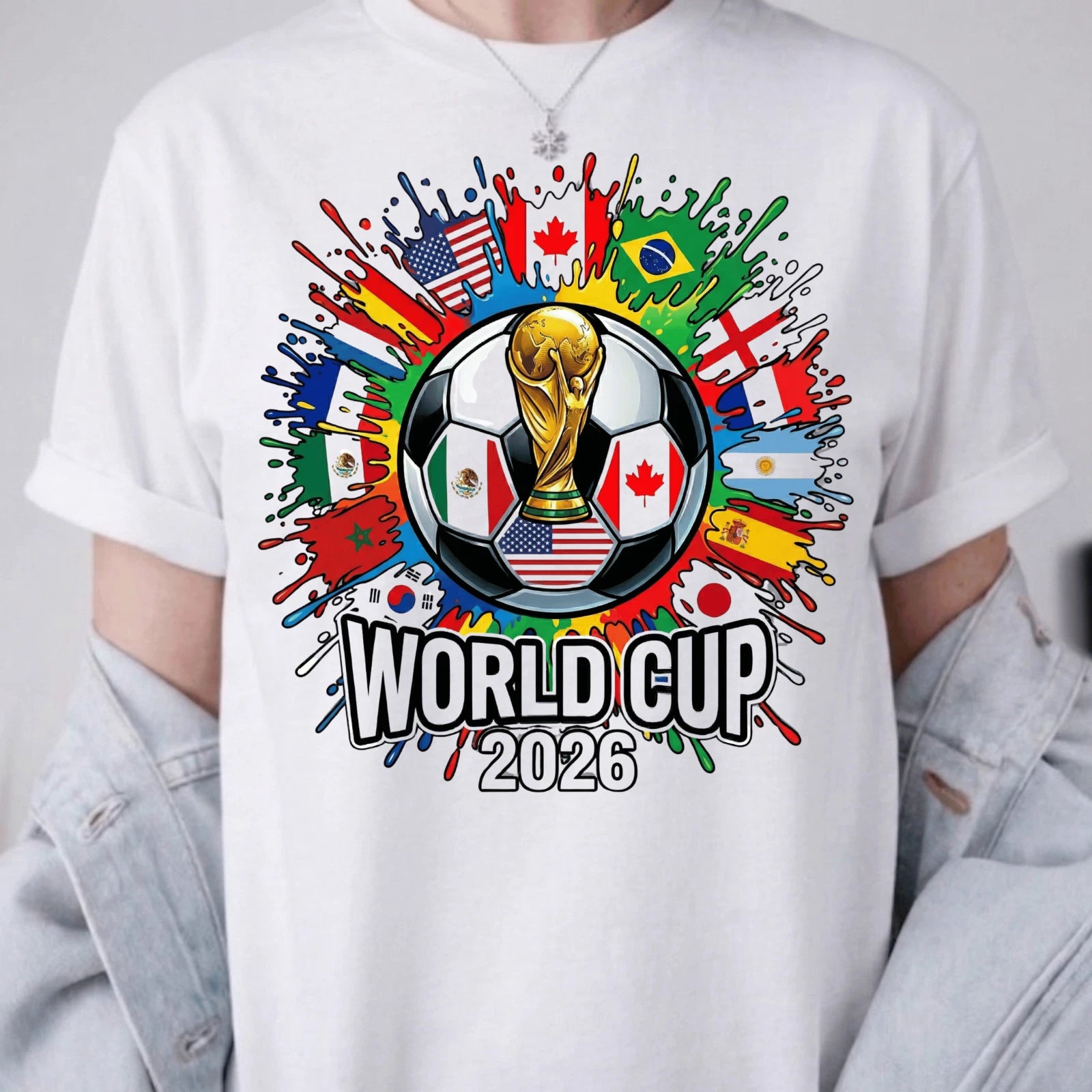2026 World Cup Shirt USA Canada Mexico Soccer Fans Must Have Football Gift