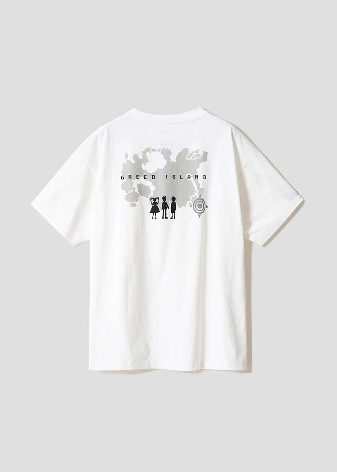 [Graniph] HUNTER×HUNTER NIGG | Big Silhouette T-Shirt White Size SS~XL