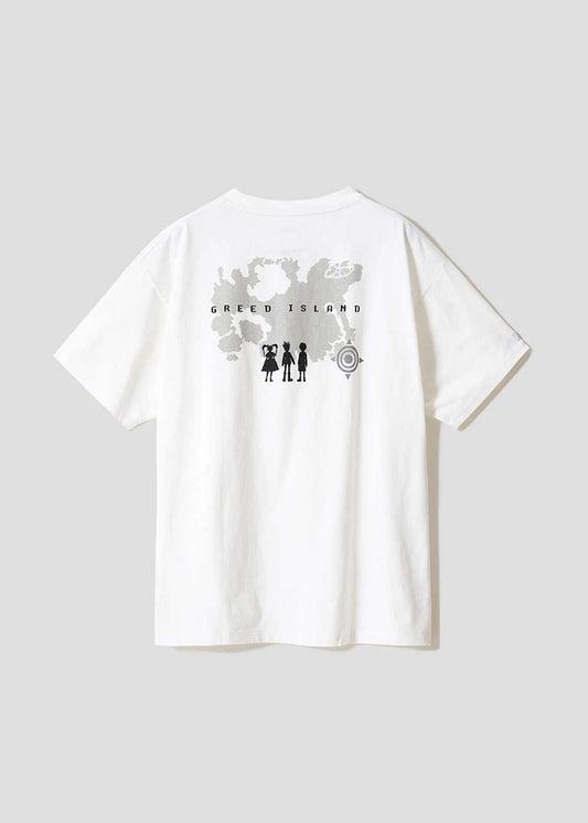 [Graniph] HUNTER×HUNTER NIGG | Big Silhouette T-Shirt White Size SS~XL