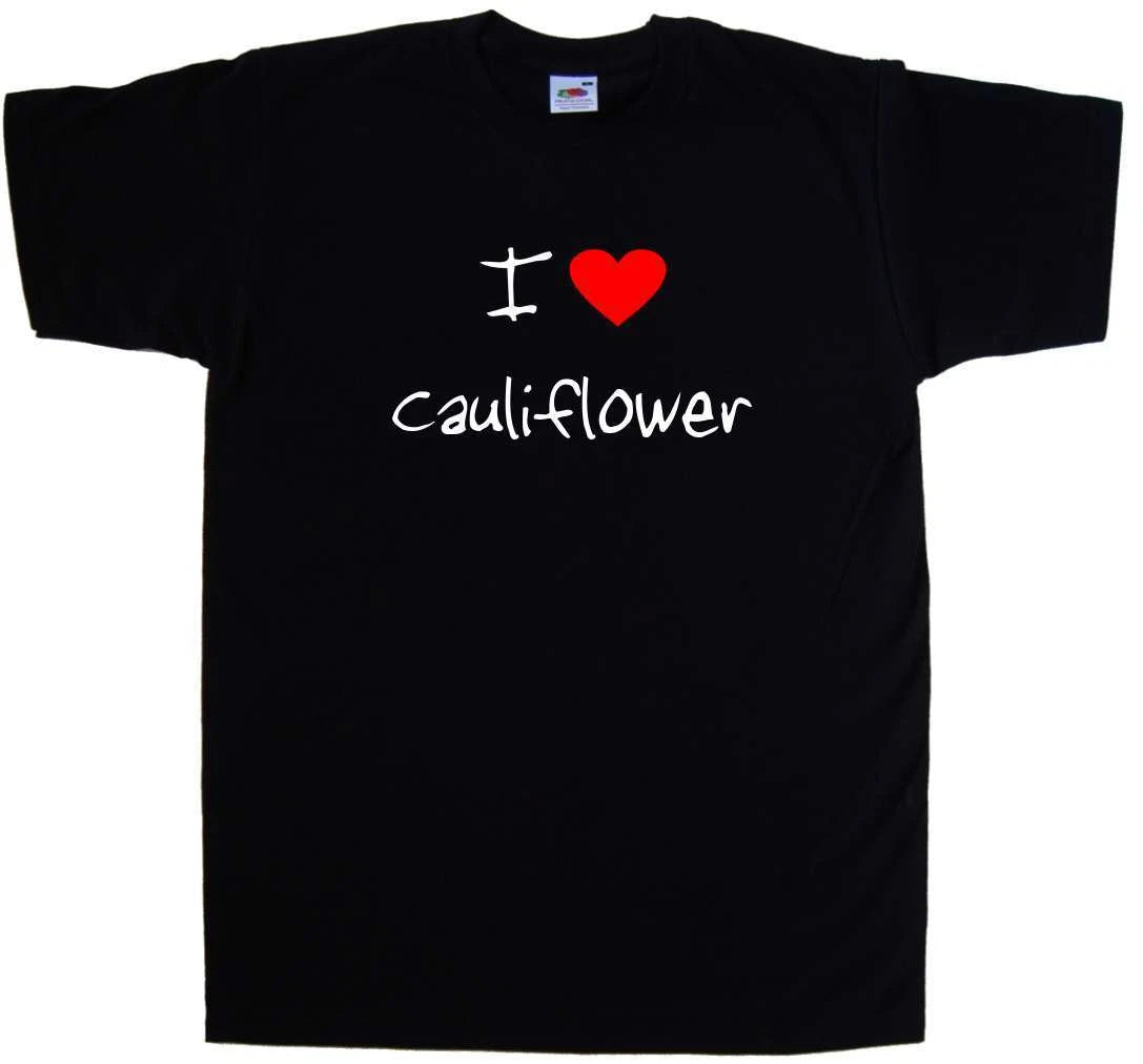 I Love Heart Cauliflower T-Shirt