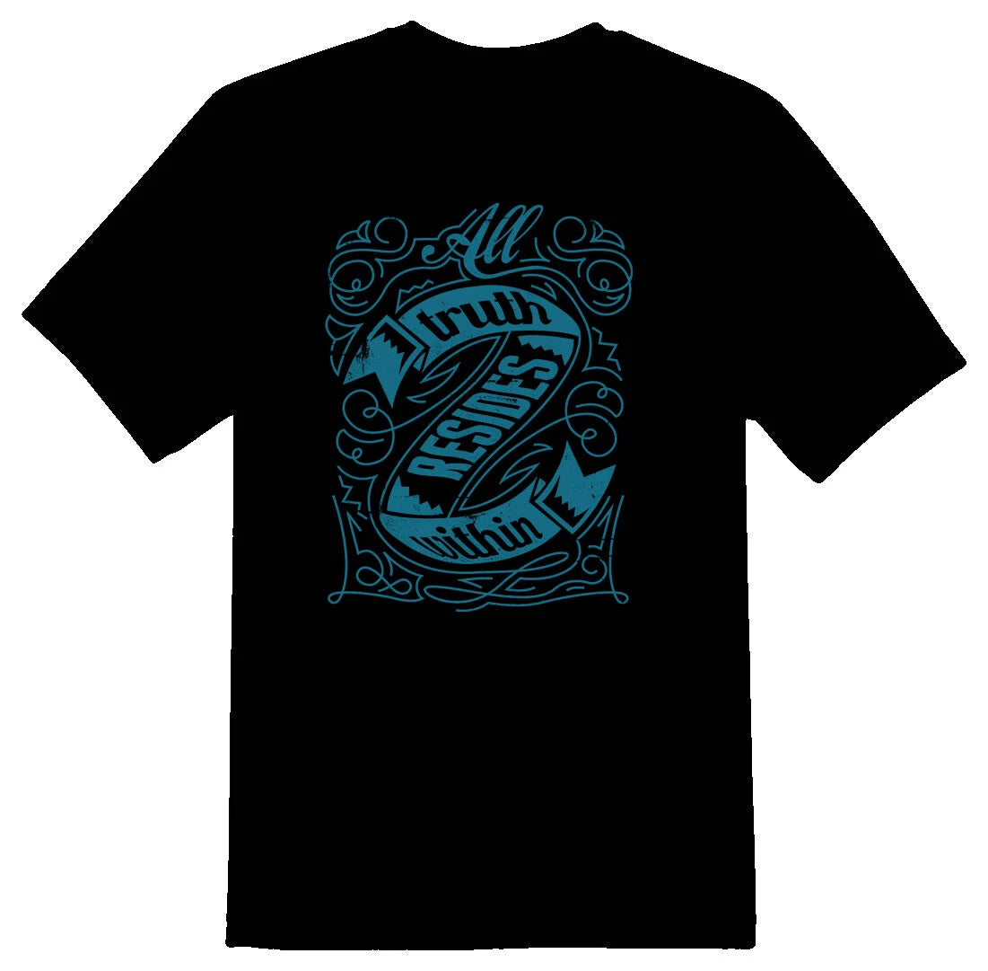 All truth resides within black or white tee