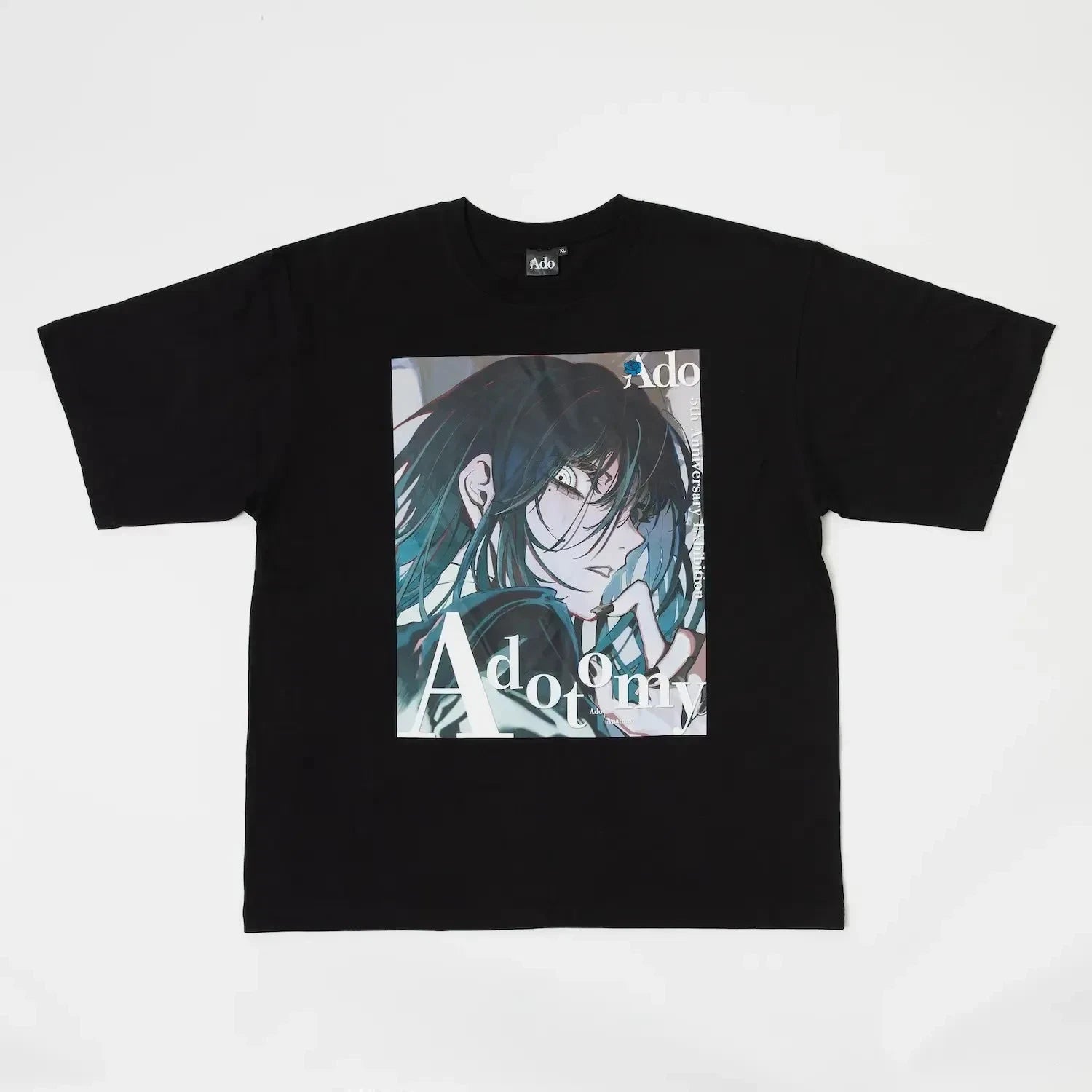 Ado Adotomy Key Visual T-Shirt XL Black Official 5th Anniversary Exhibition New