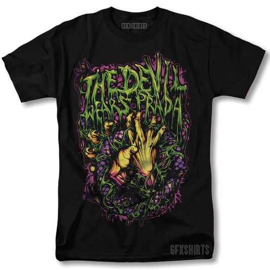 The Devil Wears Prada Shirt Rock Concert Tour Vintage Graphic Design T-Shirt