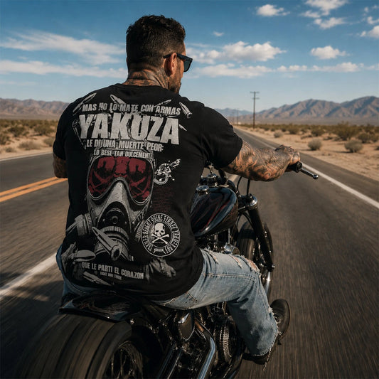 New Yakuza Men's Peor Regular T-Shirt - Black