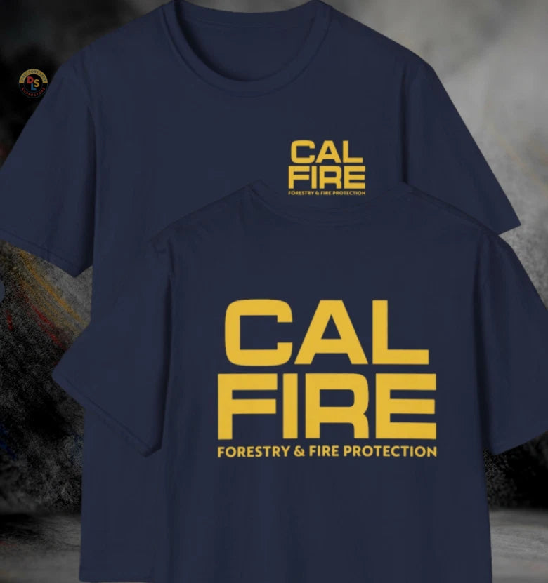 Cal Fire Front & Back Fire Country T-Shirt | Softstyle Tee