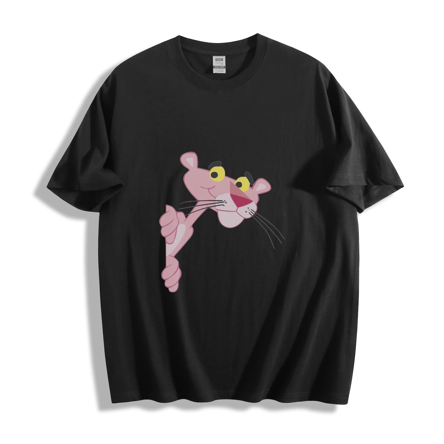 Gender-Neutral Peeking Pink Panther T-Shirt