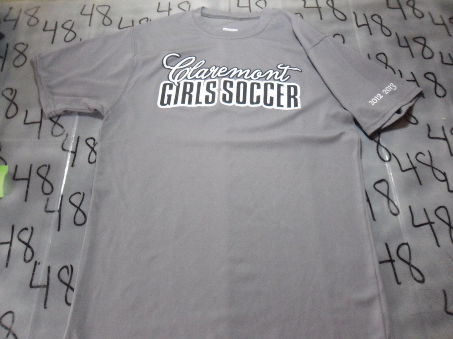 Medium Claremont Girls  Soccer 2012-2013 (damaged)  T Shirt