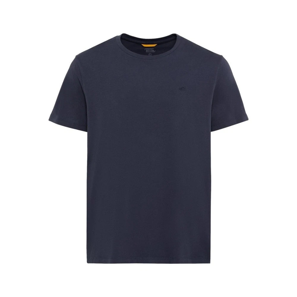 Camel active men's T-shirt basic organic cotton blue 9T81 409641 47 night blue
