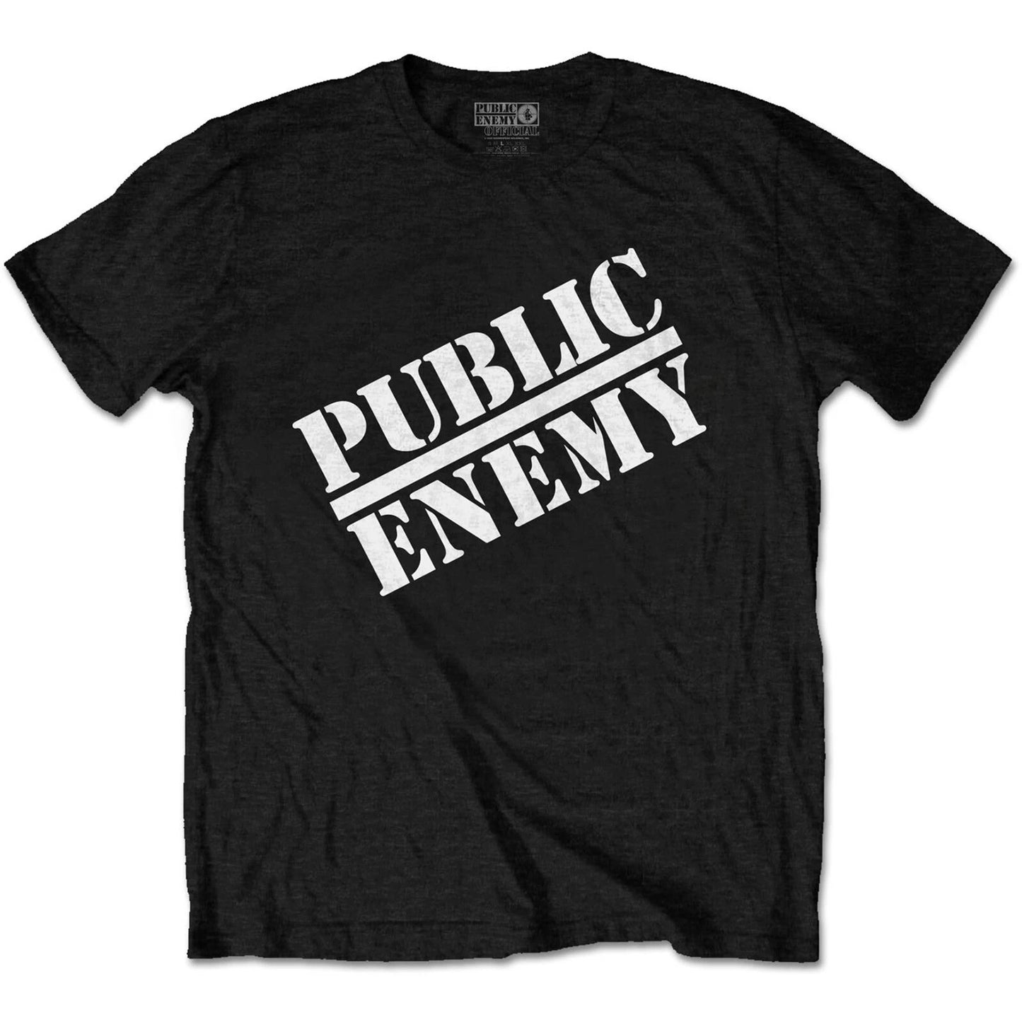 Public Enemy Adult T-Shirt: Logo - Official licensed merchandise - Free postage