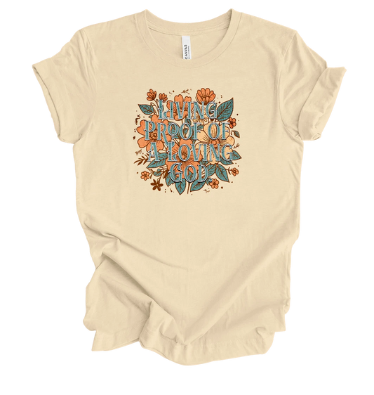 Trenz Shirt Company Fear Not Living Proof Of A Loving God Womens Christian