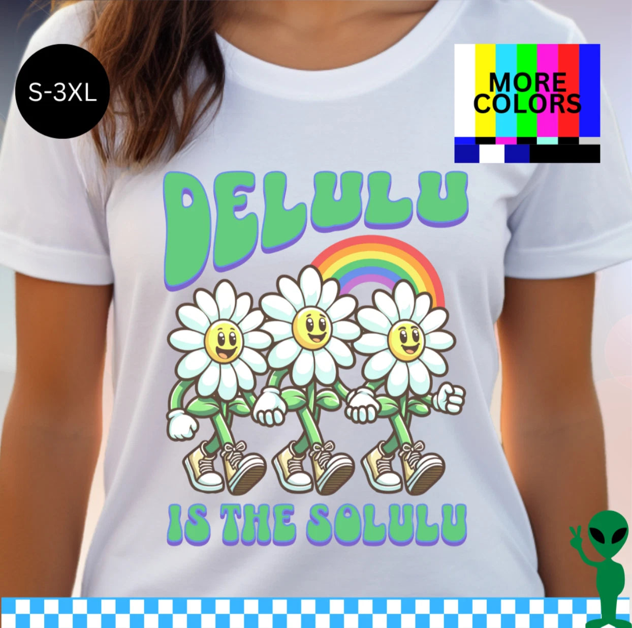 Delulu is the Solulu Shirt S-3XL Unisex Short-Sleeve