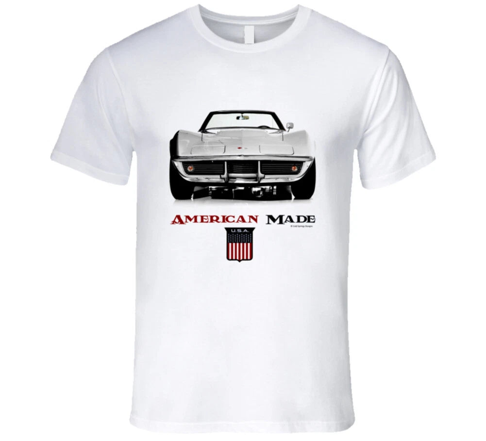 American Made Chevy Vette C3 Musclecar Premium Gift T Shirt